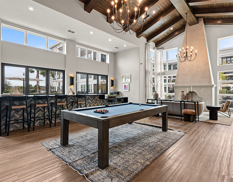 Amenities game room