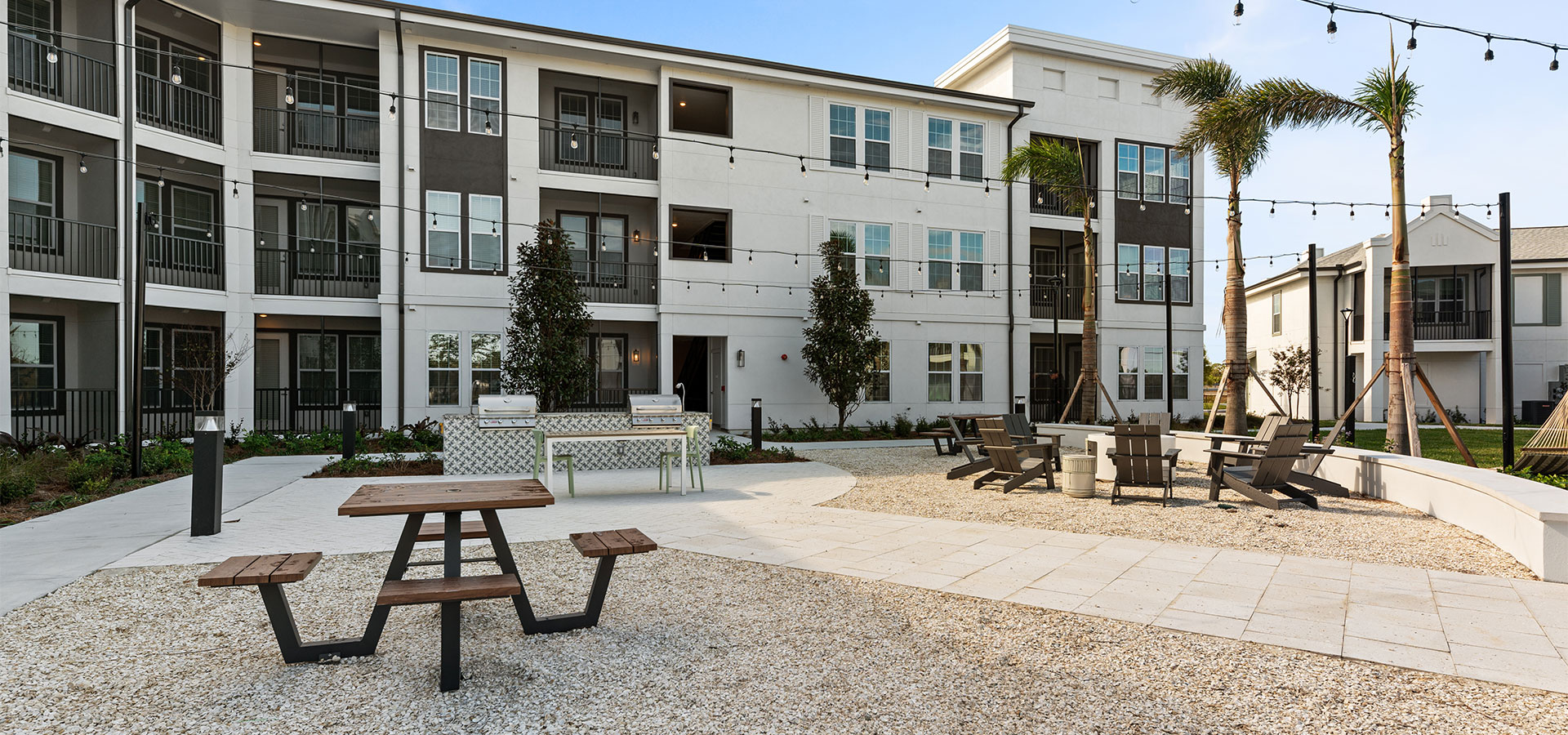 Amenities grill area